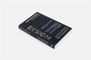 Design : First Knowledges Softcover Book lying flat on angle with white backdrop