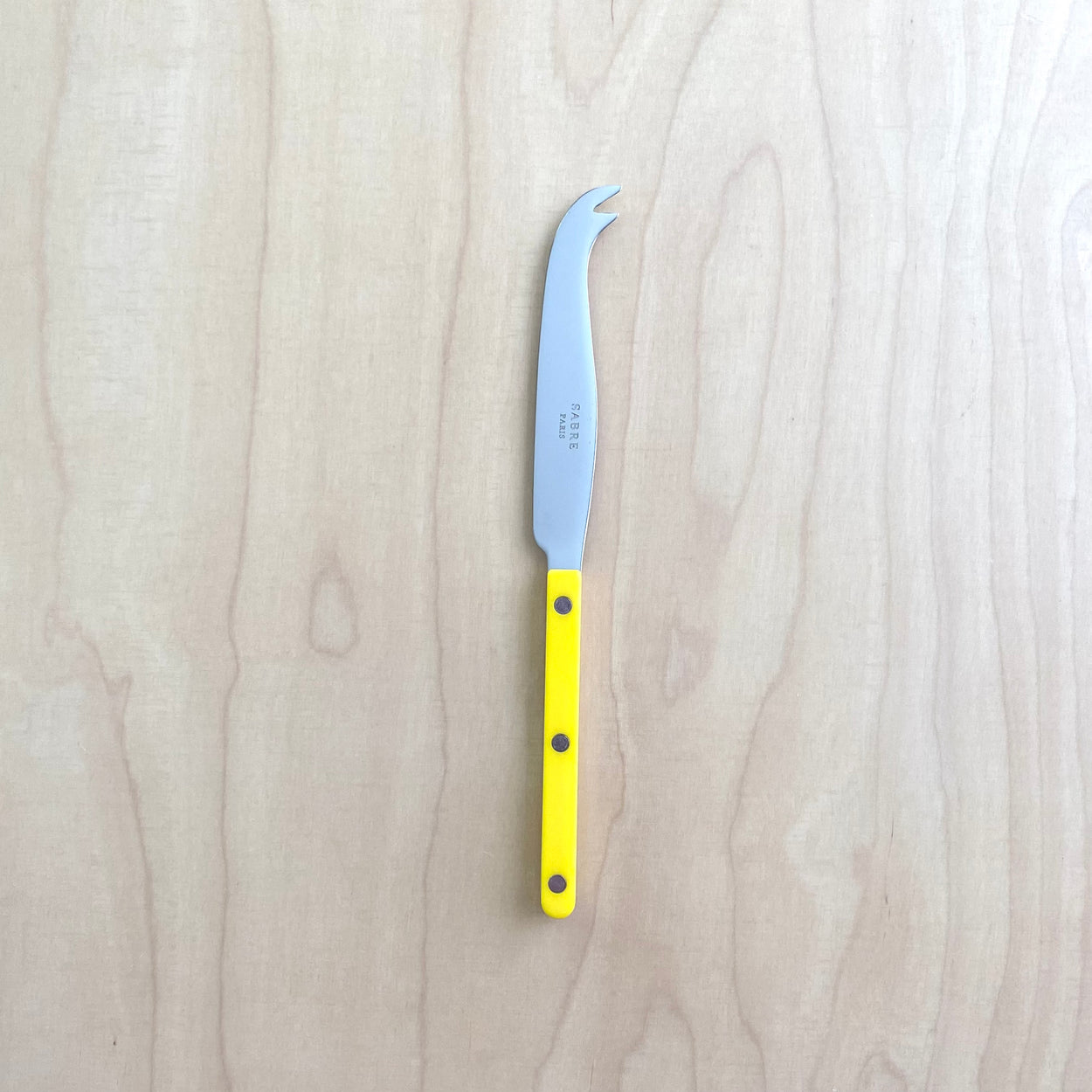 Sabre Bistrot Cheese Knife in Yellow