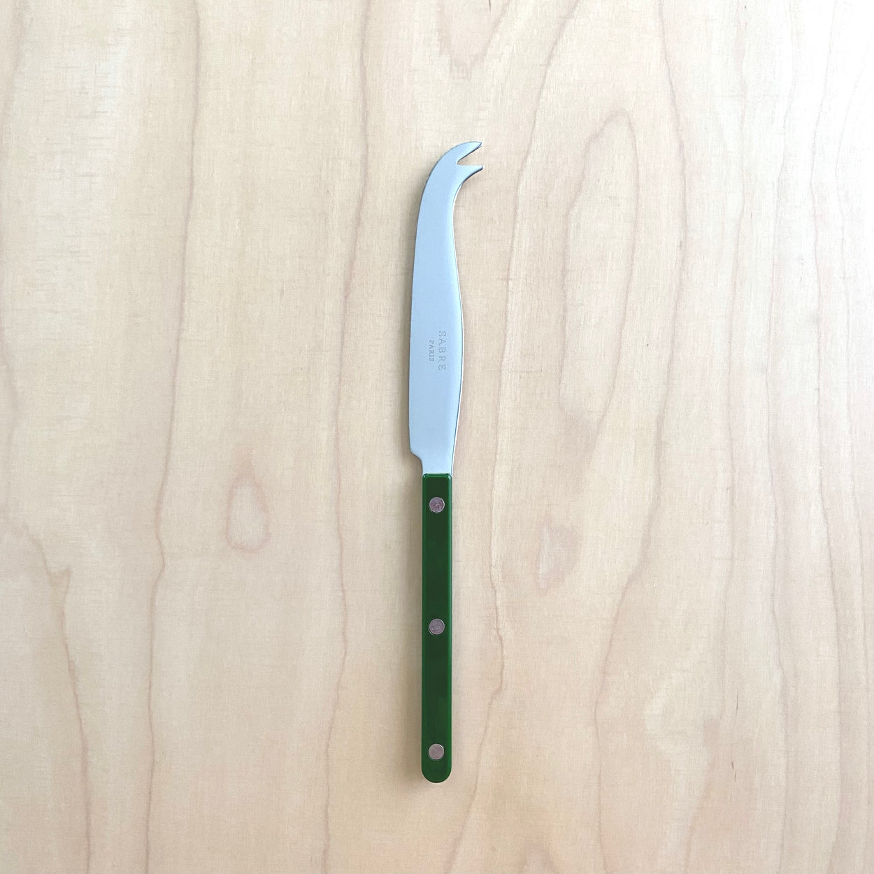 Sabre Bistrot Cheese Knife in Green
