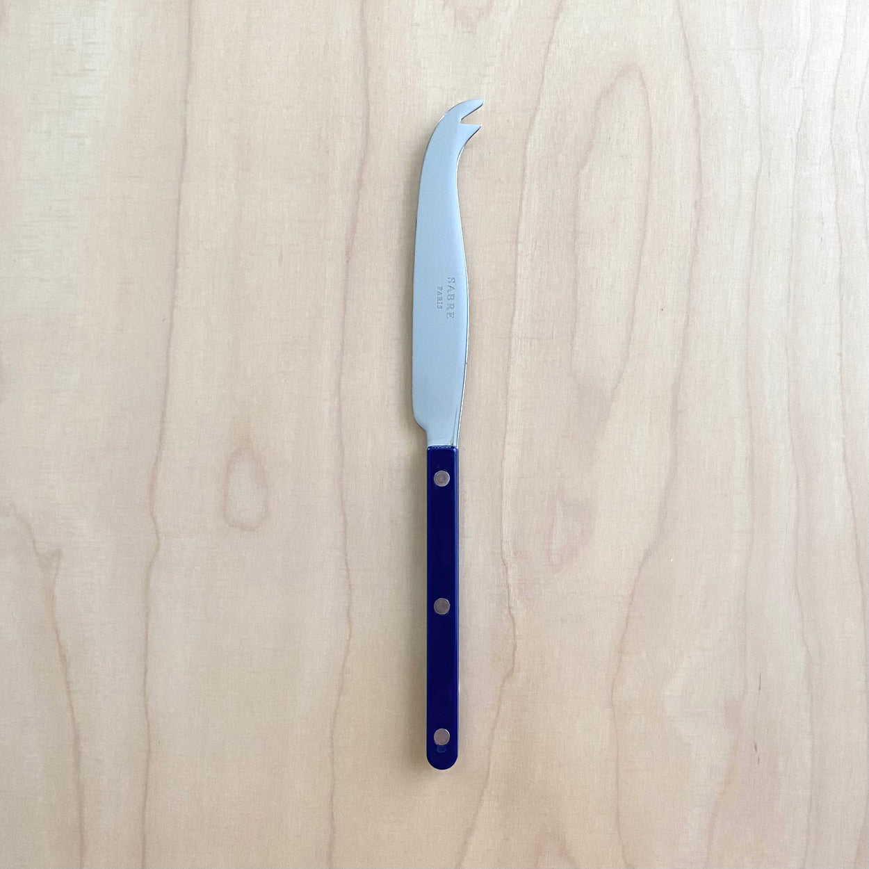 Sabre Bistrot Cheese Knife in Navy Blue