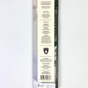 Juniper Ridge Campfire Incense - Douglas Fir, back packet.