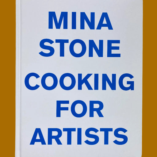 Mina Stone Cooking for Artists front cover against brown background