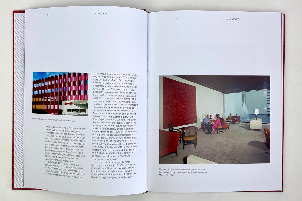 Anni Albers Hardback Book interior