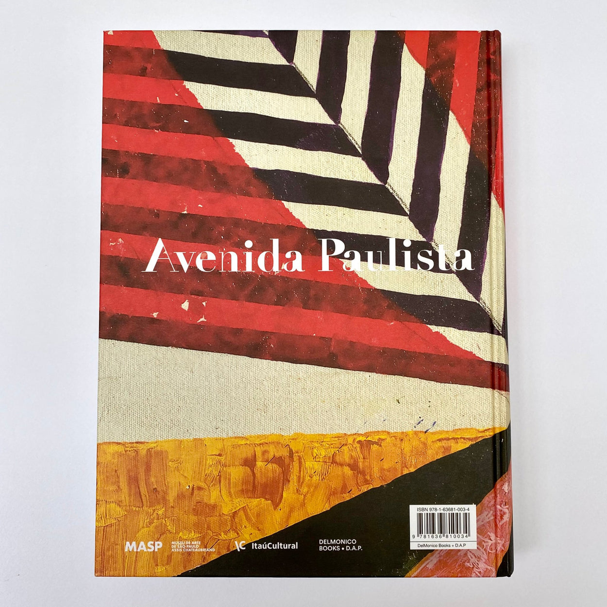 Beatriz Milhazes: Avenida Paulista Hardback Book back jacket