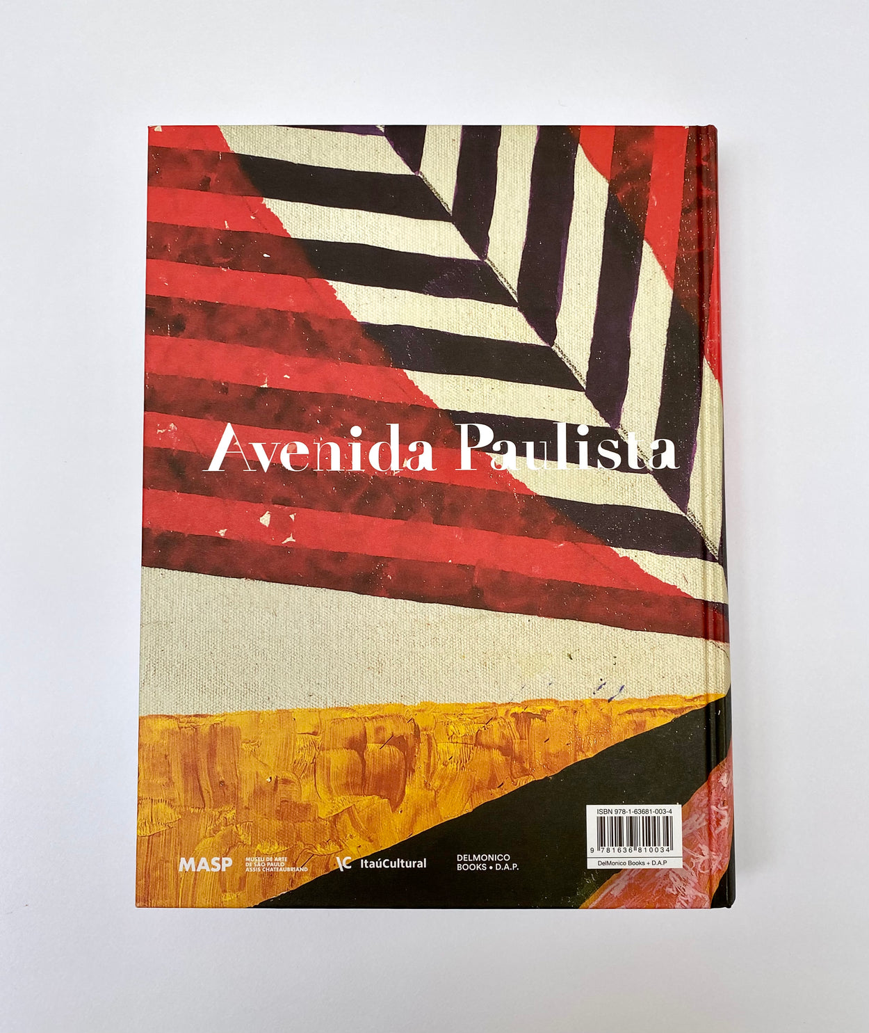 Beatriz Milhazes: Avenida Paulista Hardback Book back jacket