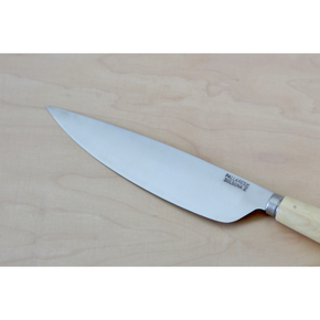 Pallares Solsona Stainless Steel 22cm Chefs Knife close up