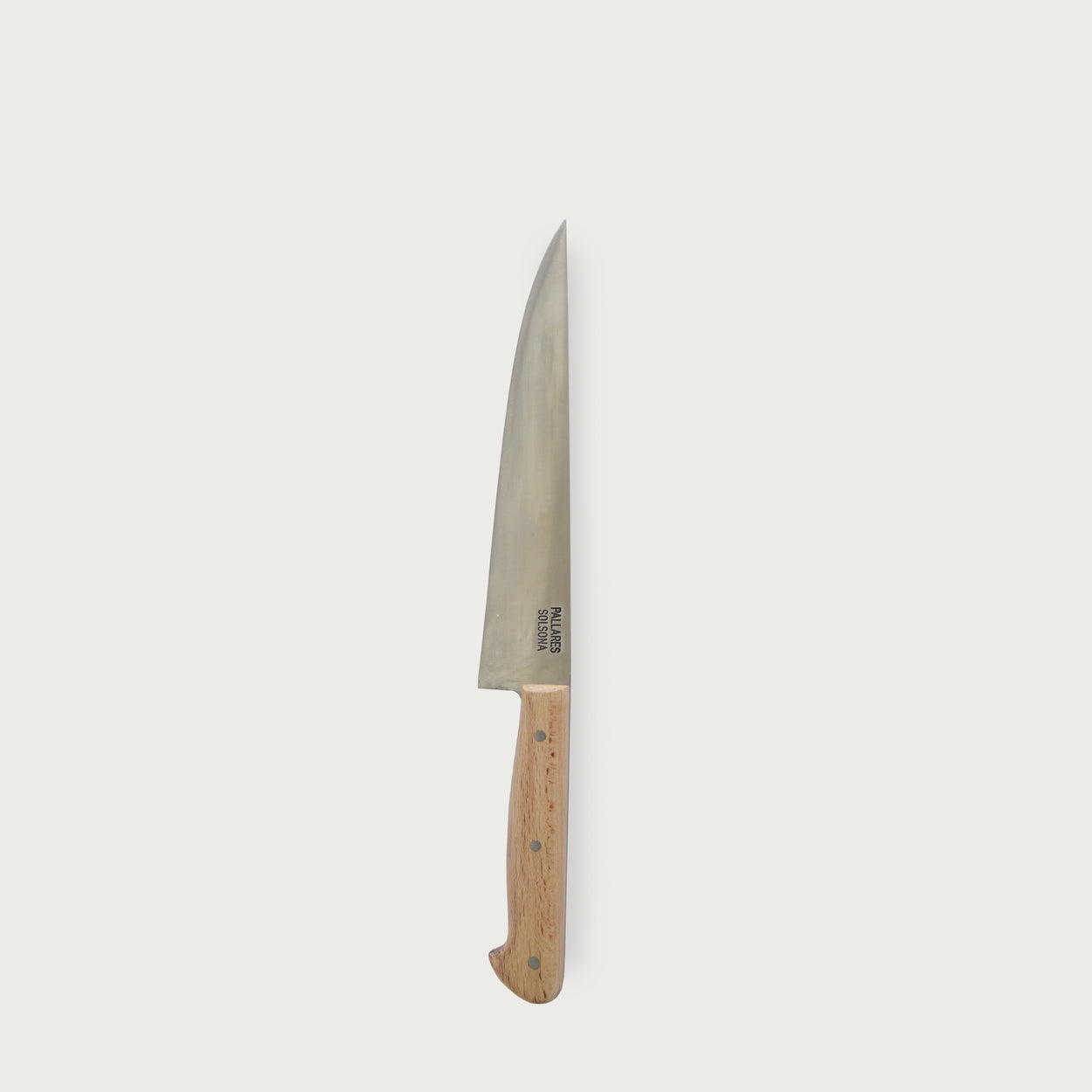 Pallares Solsona 17cm Aragon Carbon Steel Beech Wood Kitchen Knife